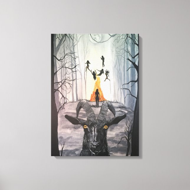Black Phillip Canvas Art (Framsida)