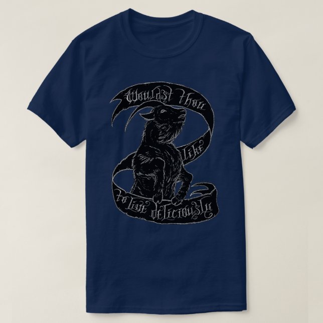 Black Phillip T Shirt (Design framsida)