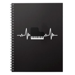 Black Pianist Gifts Piano Player Music Musicians Anteckningsbok