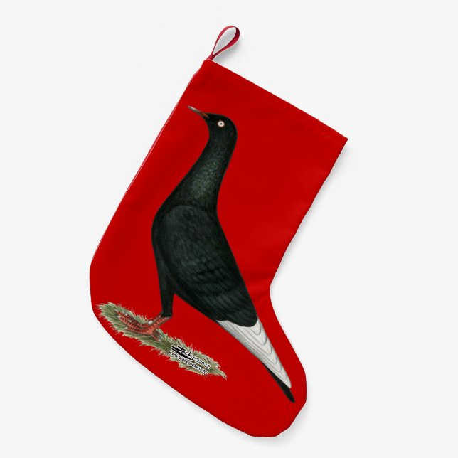 Black Pigeon på flygplanet Liten Julstrumpa (Framsidan (Hängande))