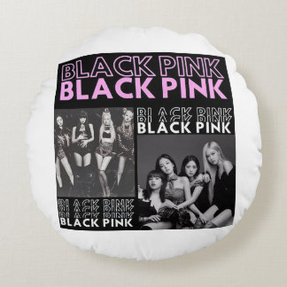Black Pink - BP Rund Kudde