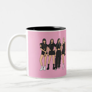 Black Pink special Mug Två-Tonad Mugg