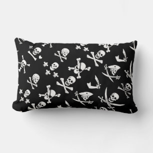 BLACK PIRAT BANNERS SKULL,KROSSEDDA BONER,SWORDER LUMBARKUDDE