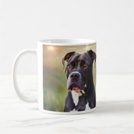 Black Pit Bull Kaffemugg