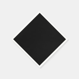 Black Plain Pappersservett