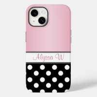 Black Polka Dot Rosa