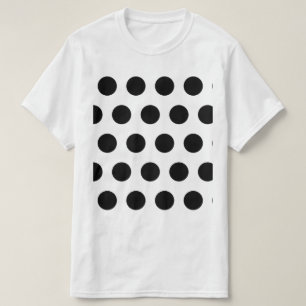 Black Polka Dot T Shirt