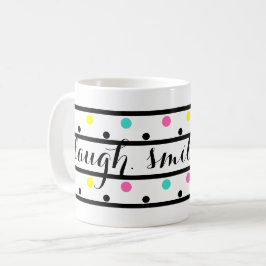 Black Polka dots, citat Kaffemugg