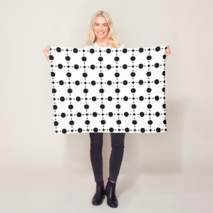 Black Polka dots, Polka Dot Mönster, Dit, Dit, Doc Fleecefilt