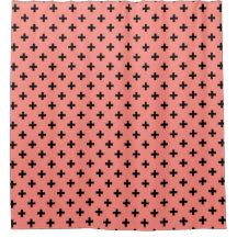 Black polka kor på persikor