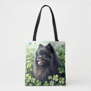 Black Pommern St patricks day Tygkasse