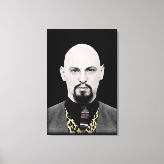 Black Pope på Canvas (Framsida)