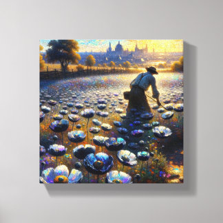 Black Poppy Farmer Canvastryck