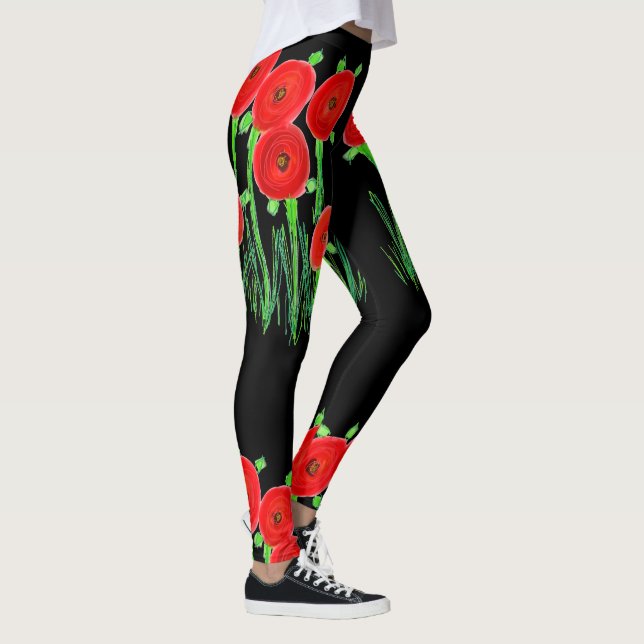 Black Poppy Leggings (Höger)