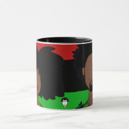 "Black Power Couple" Mugg