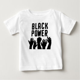 "Black Power" Småbarn Pullover Hoodie T-shirt