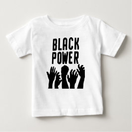 "Black Power" Småbarn Pullover Hoodie Tee