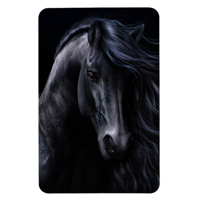 Black Premium Flexi Magnet (Vertikal)