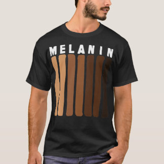 Black Pride Melanin African American Gift T Shirt