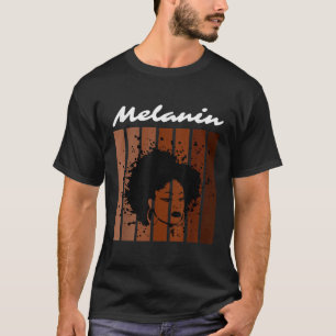 Black Pride Melanin Civil Höger Black History M T Shirt