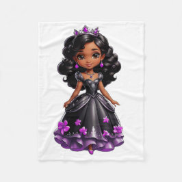 Black Princess Fleecefilt