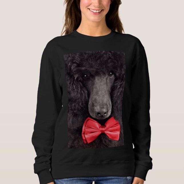 Black Pudel Long T Shirt (Framsida)