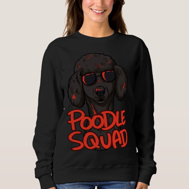 Black Pudel Squad T Shirt (Framsida)