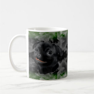 Black Pug Mugg