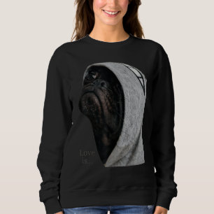 Black Pug Shirt Women Manar Pug Mamma Pappa Life T