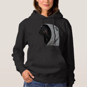 Black Pug Shirt Women Manar Pug Mamma Pappa Life T