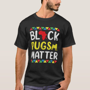 Black Pugs materia Apparatur Historik Pride Kvinno T Shirt
