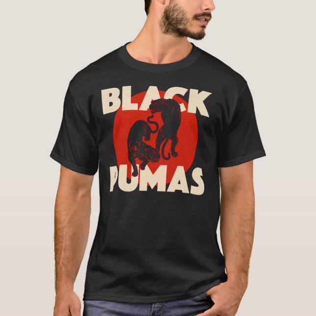 BLACK PUMA Classic T-Shirt (Framsida)