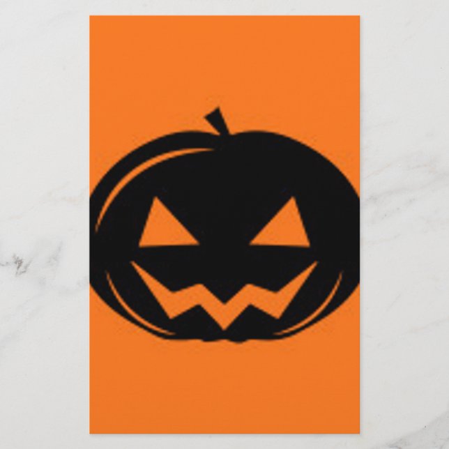 Black Pumpkin Brevpapper (Framsida)