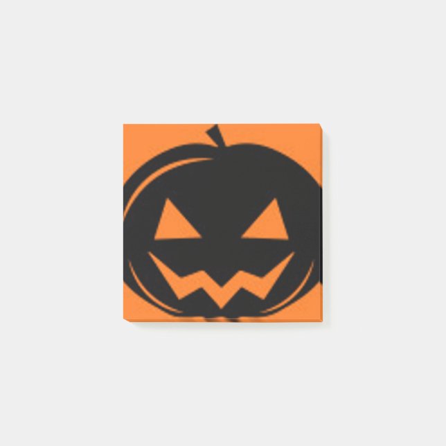 Black Pumpkin Post-it Block (Framsida)