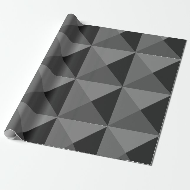 Black Pyramids Presentpapper (Utrullad)