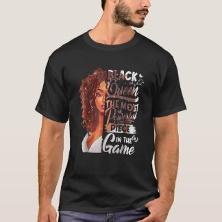 Black Queen Black History Month Afro African Pride T Shirt