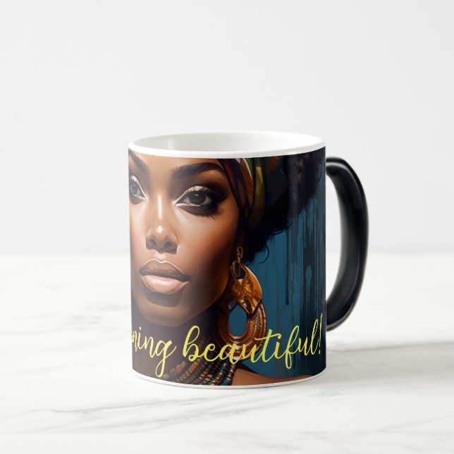 Black Queen Bra God God Mugg (Framsida höger)