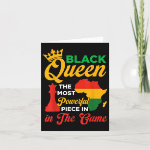 Black Queen Chess Powerful Biet i spelet Junet Kort