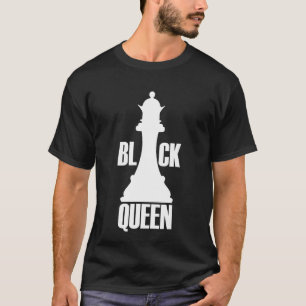 Black Queen Chess T Shirt