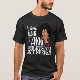 Black Queen Curly Natural Afro African American Wo T Shirt