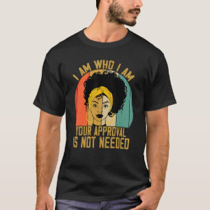 Black Queen Dam Curly Natural Afro African Americ T Shirt