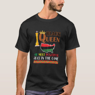 Black Queen - den mest kraftfulla svarta historikm T Shirt