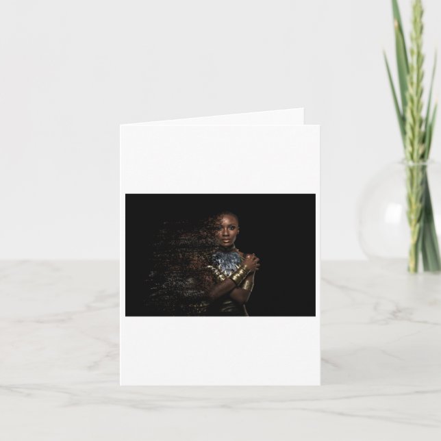 Black Queen Dispersion Sticker Kort (Framsida)