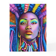 Black Queen melanin Sista Amerikanska kvinnan