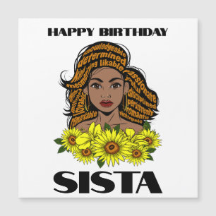 Black Queen Melanin Sista SunblommGirl Magic Syrra
