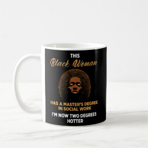 Black Queen Msw Social Work Degrees Masters Gradua Kaffemugg