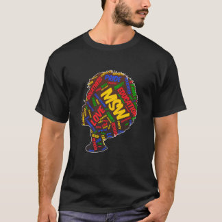 Black Queen Msw Social Work Grads Masters Graduati T Shirt