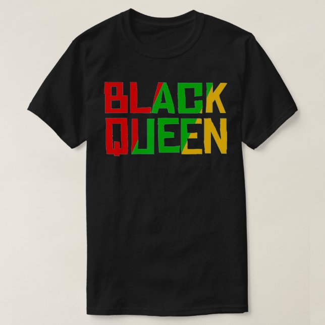 Black Queen T Shirt (Design framsida)
