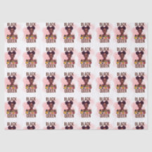 Black Queen Tissue Paper