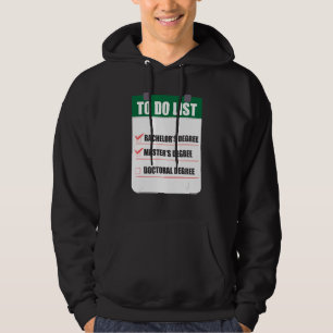 Black Queen to Do Masters Studenten 1 Hoodie